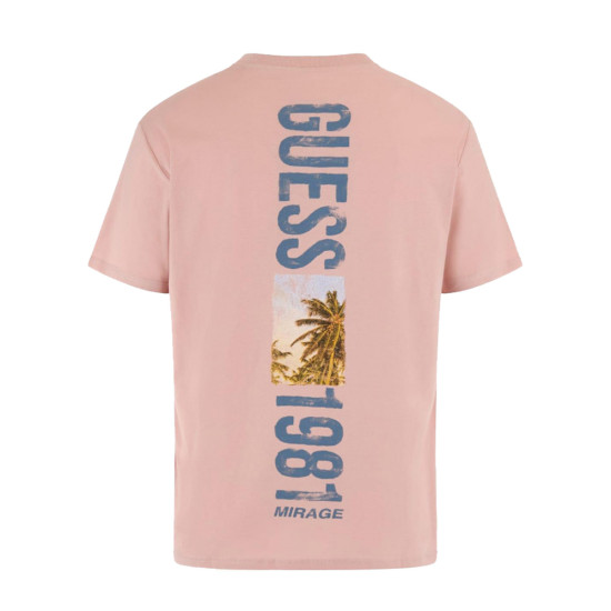 Guess Ανδρική κοντομάνικη μπλούζα Back Mirage Palm Tee